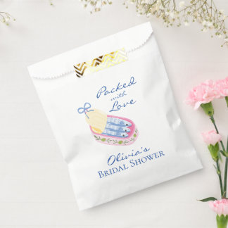 Packed with Love Sardines Bridal Shower Favor Bag