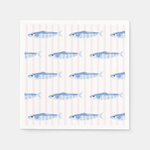 Packed with Love Sardines Bridal Shower Napkins