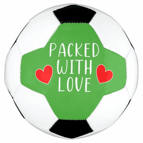 Packed with Love Soccer Ball