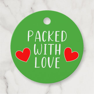 Packed with Love Tags