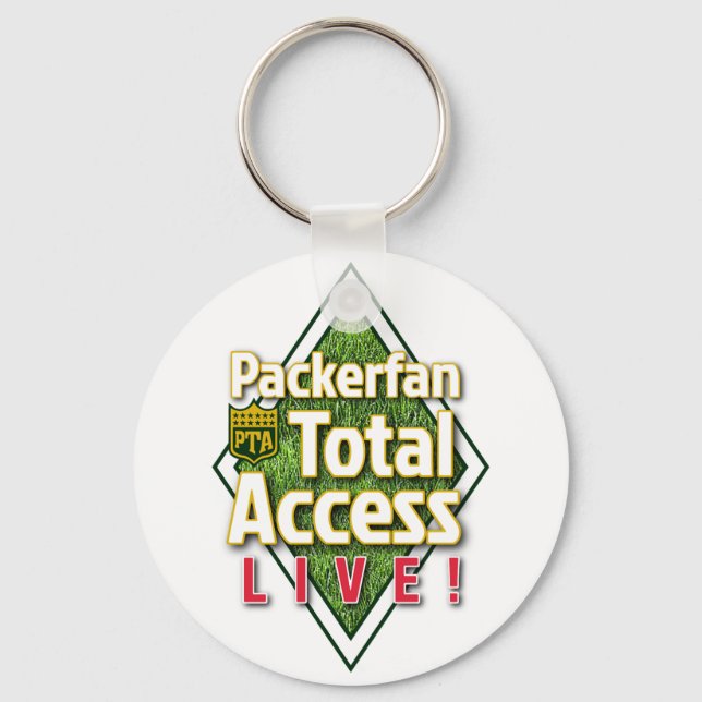 Packers Total Access Live Keychain (Front)
