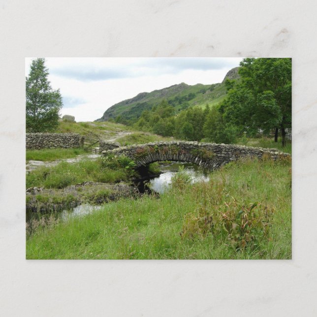 Packhorse Bridge at Watendlath Postcard (Front)