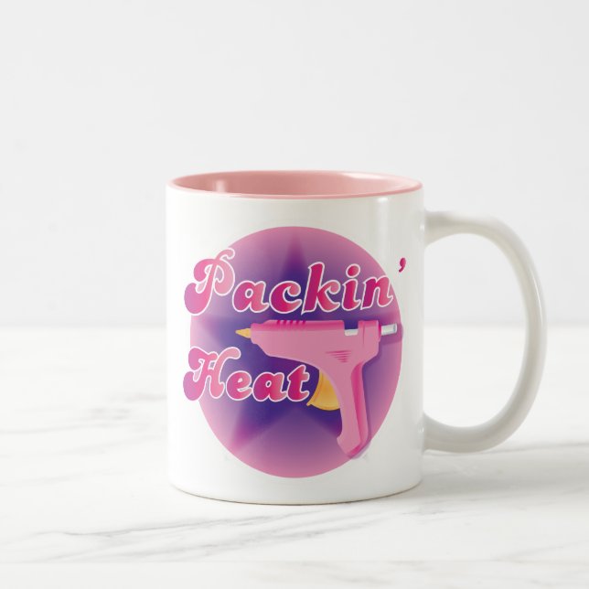 packin' heat coffee mug (Right)