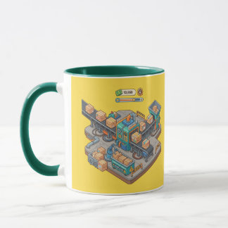 Packing Factory Hunter Green Combo Mug