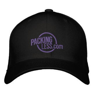 Packing Less Embroidered Baseball Cap
