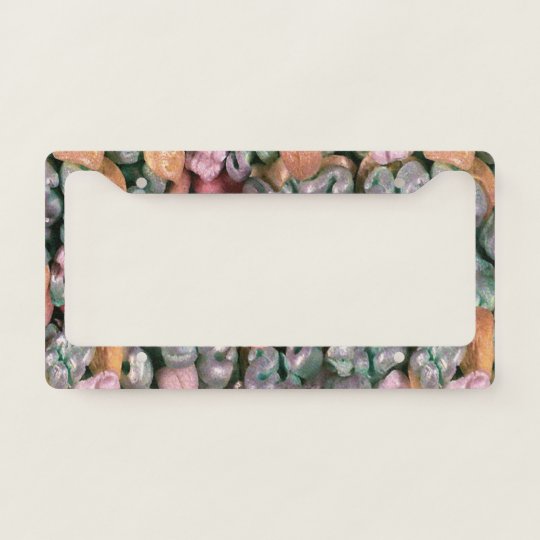 Packing Peanuts Novelty License Plate Frame