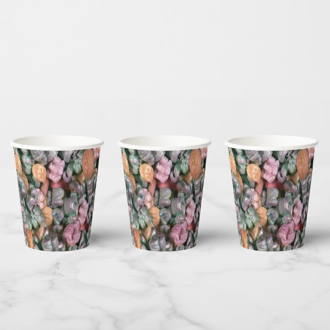 Packing Peanuts Novelty Paper Cups (Multi)