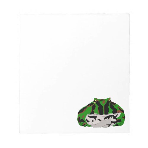 Pacman Frog Notepad