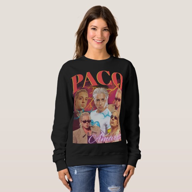 PACO Amaroso Retro Bootleg Collage T-Shirt  Sweatshirt (Front Full)