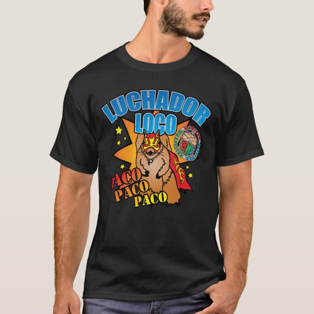 Paco Poster - Mexican Wrestling Squirrels T-Shirt (Front)