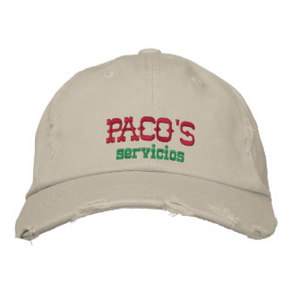 Paco's Servicios Embroidered Baseball Cap