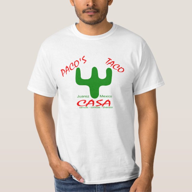 Paco's Taco Casa T-Shirt (Front)