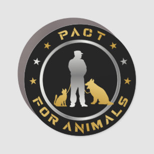 PACT for Animals Car Magnet