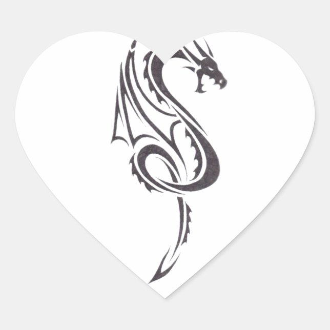 Pact Of The Dragon 2 Heart Sticker