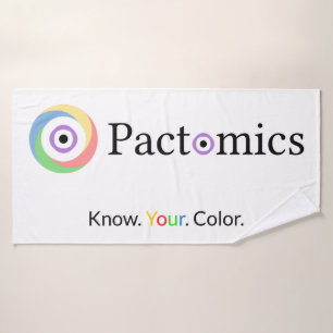 Pactomics. Know. Your. Color. Bath Towel