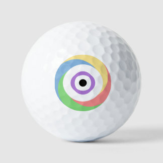 Pactomics. Know. Your. Color.  Golf Balls