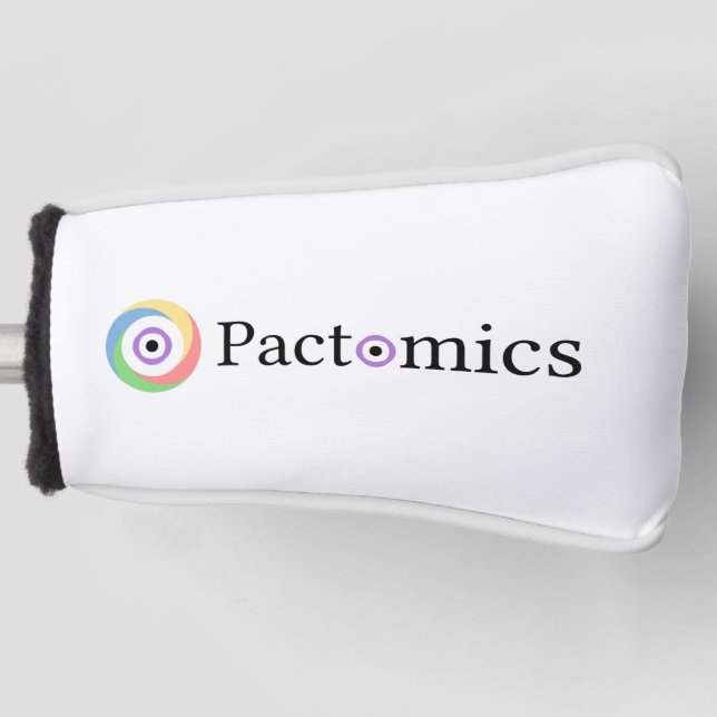 Pactomics. Know. Your. Color.  Golf Head Cover (Front)
