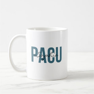 PACU Nurse Personalized Name Bold Typogrphy Coffee Mug