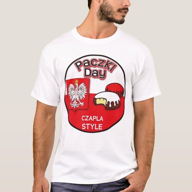 Paczki Day - Czapla Style T-Shirt (Front)