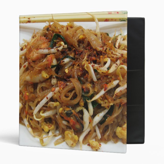 Pad Thai [ผัดไทย] Thailand Street Food Binder (Front/Inside)