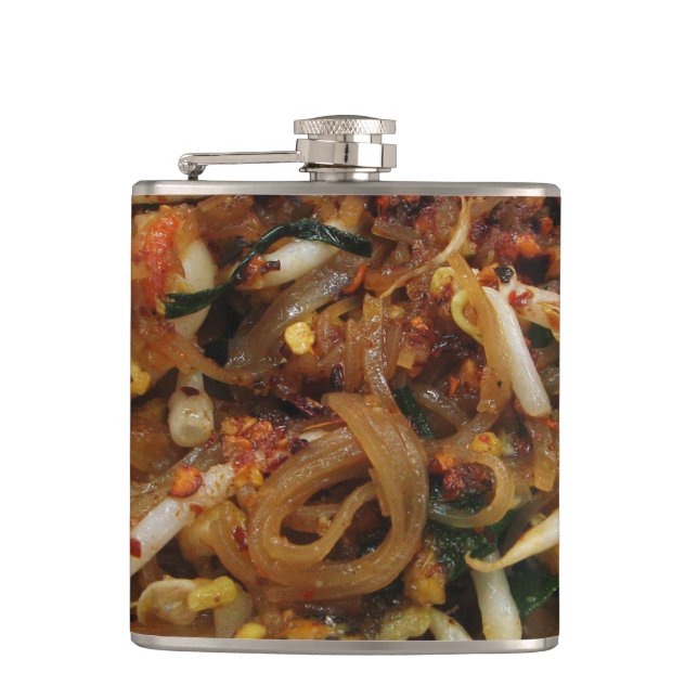 Pad Thai [ผัดไทย] Thailand Street Food Flask (Front)
