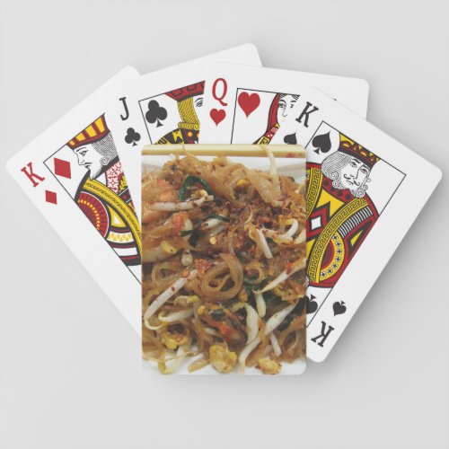 Pad Thai ผัดไทย Thailand Street Food Poker Cards