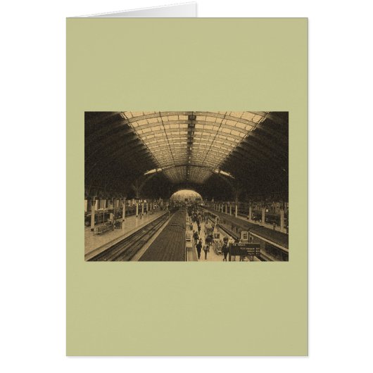 Paddington Station Cards (Front)