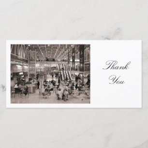 Paddington Station Concourse - Thank You Card