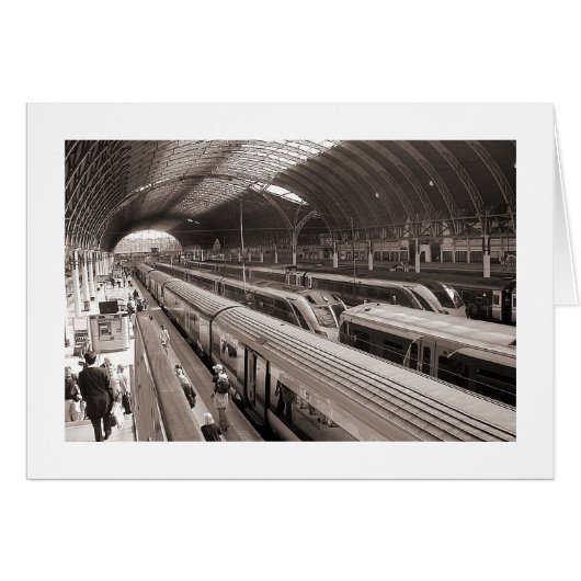 Paddington Station, London. (Front Horizontal)