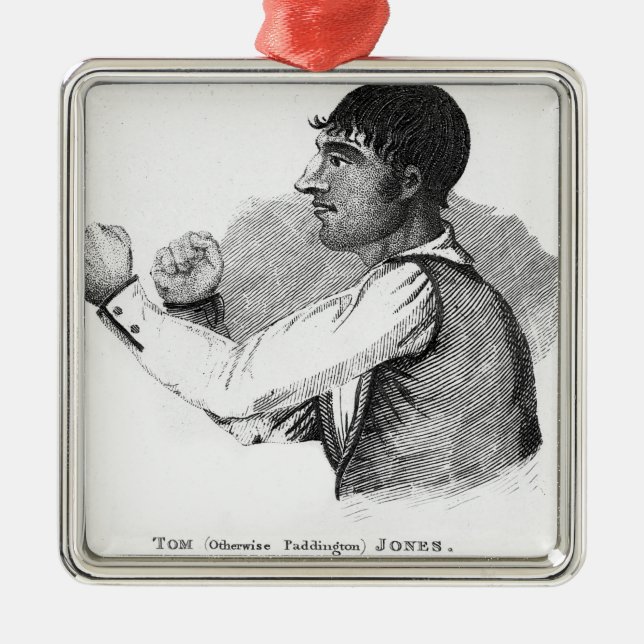 Paddington Tom Jones Metal Ornament (Front)