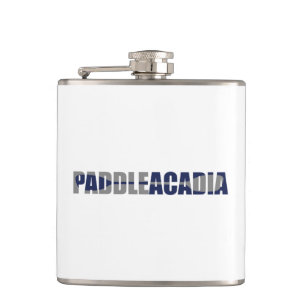 Paddle Acadia National Park Kayaking Maine Flask