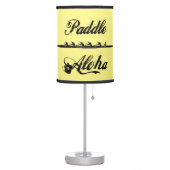 Paddle Aloha Table Lamp (Left)