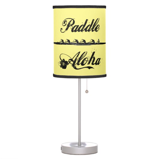 Paddle Aloha Table Lamp (Left)