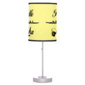 Paddle Aloha Table Lamp (Front)