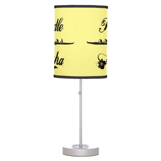 Paddle Aloha Table Lamp (Front)