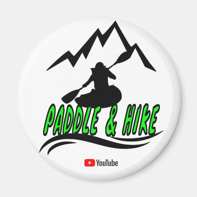 paddle and hike magnet (Front)