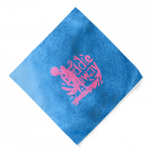 Paddle Away — Just a Girl Who Loves Paddleboarding Bandana