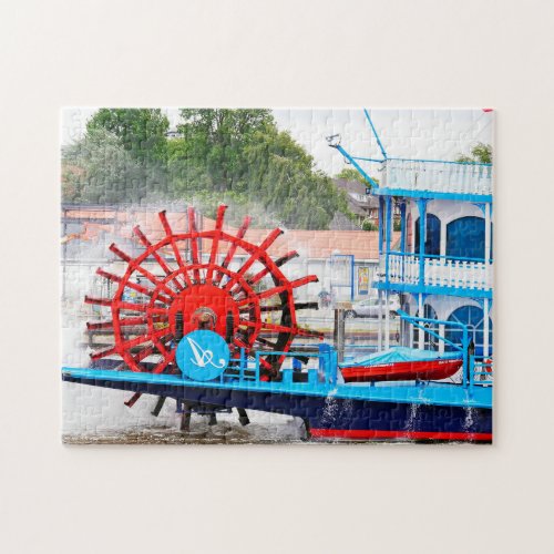 Paddle Boat Mississippi Jigsaw Puzzle