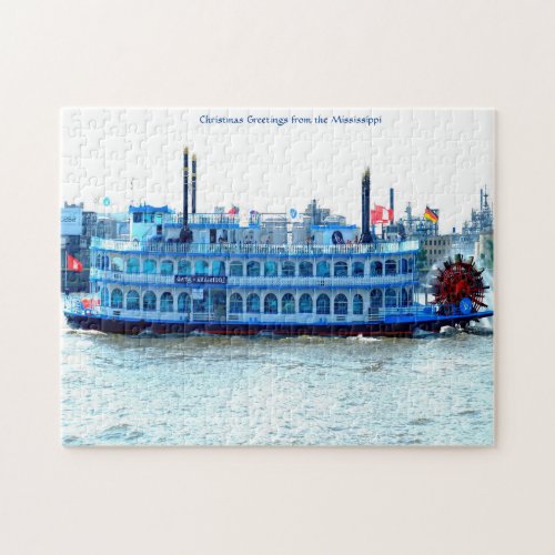 Paddle Boat Mississippi Jigsaw Puzzle