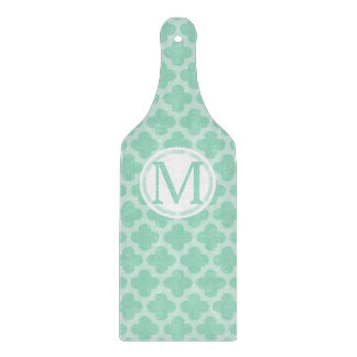 Paddle Custom Initial Glass Cutting Board