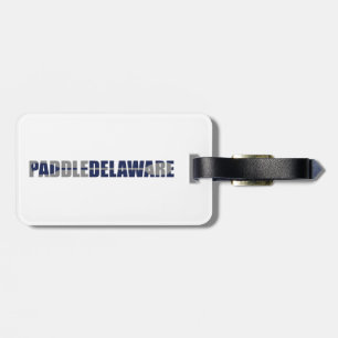 Paddle Delaware Kayaking Luggage Tag