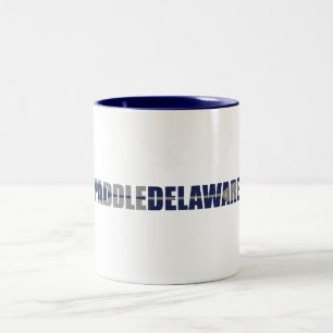 Paddle Delaware Kayaking Two-Tone Coffee Mug