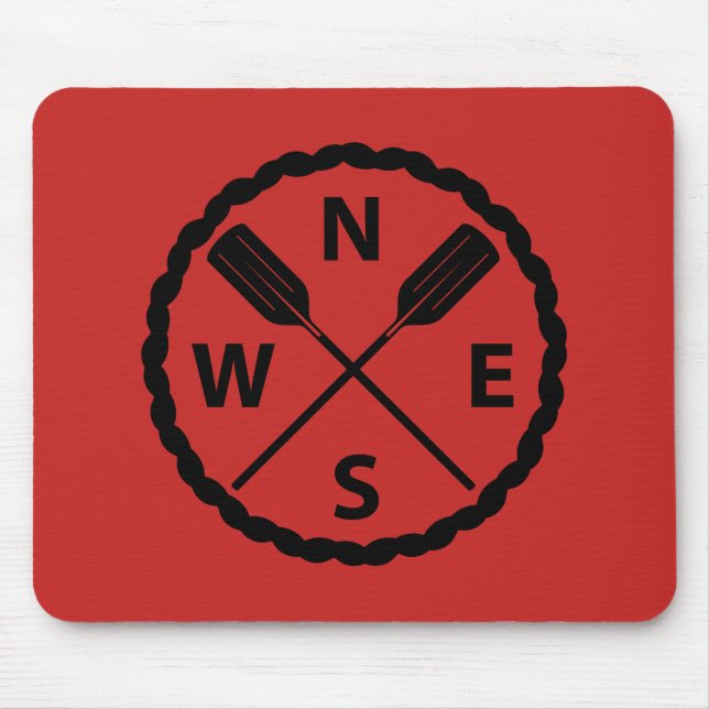 Paddle Explorer Design - Mouse Pad (Front)