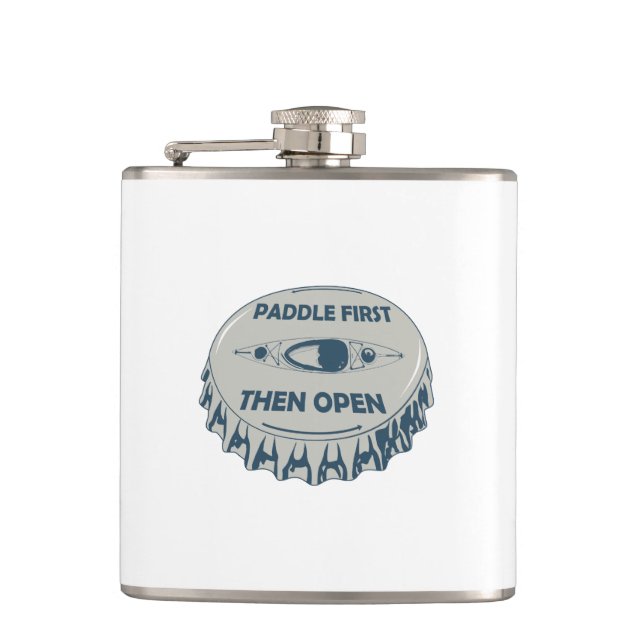 Paddle First Then Open Flask (Front)