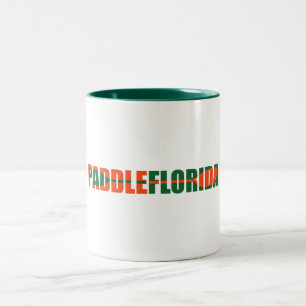 Paddle Florida Kayaking Two-Tone Coffee Mug