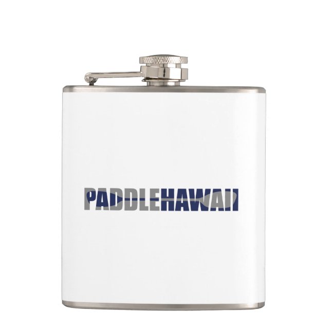 Paddle Hawaii Kayaking Flask (Front)