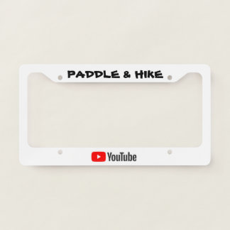 Paddle & Hike plate frame