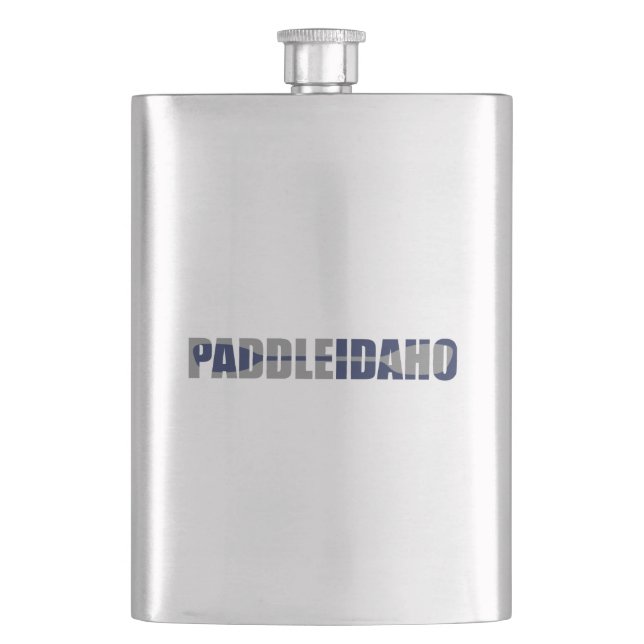 Paddle Idaho Kayaking Flask (Front)