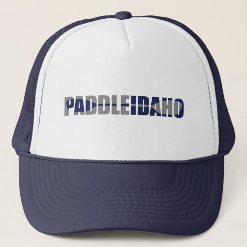 Paddle Idaho Kayaking Trucker Hat
