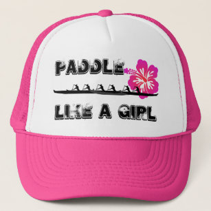 Paddle Like a Girl Trucker Hat